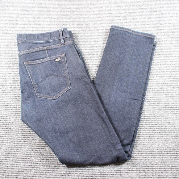Armani Exchange Jeans Mens 33R Blue Skinny Dark Wash Stretch - Picture 1 of 13